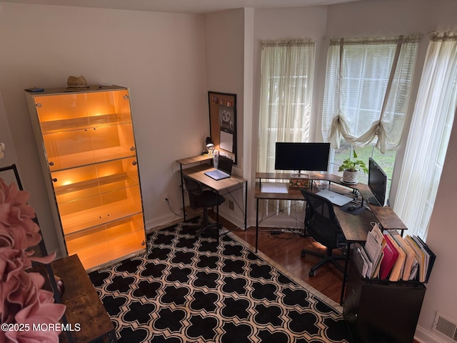 67 Erin Dr, Jackson, NJ 08527 - office featuring baseboards and wood finished floors
