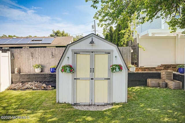 139 Seabreeze Ave, North Middletown, NJ 07748 - view of shed featuring a fenced backyard