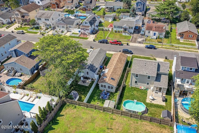 139 Seabreeze Ave, North Middletown, NJ 07748 - aerial perspective of suburban area with a pool area