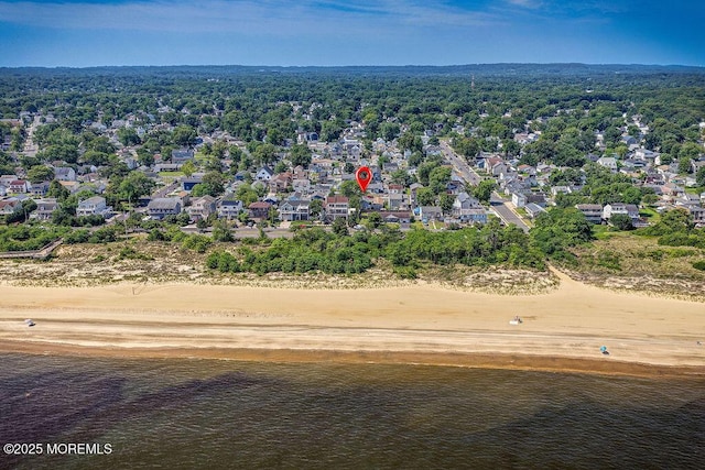 139 Seabreeze Ave, North Middletown, NJ 07748 - aerial perspective of suburban area featuring a large body of water