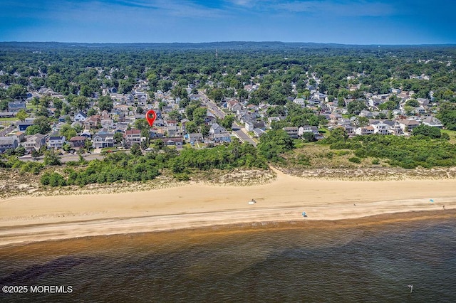 139 Seabreeze Ave, North Middletown, NJ 07748 - aerial view of residential area featuring a nearby body of water