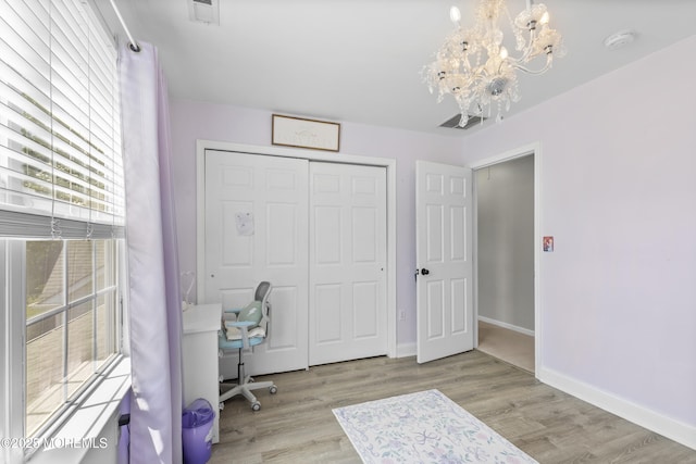 6 Kindling Way, Jackson, NJ 08527 - home office with a chandelier and wood finished floors