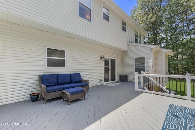 6 Kindling Way, Jackson, NJ 08527 - deck with an outdoor hangout area
