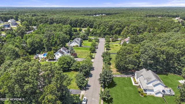 6 Kindling Way, Jackson, NJ 08527 - aerial view of property and surrounding area featuring a heavily wooded area