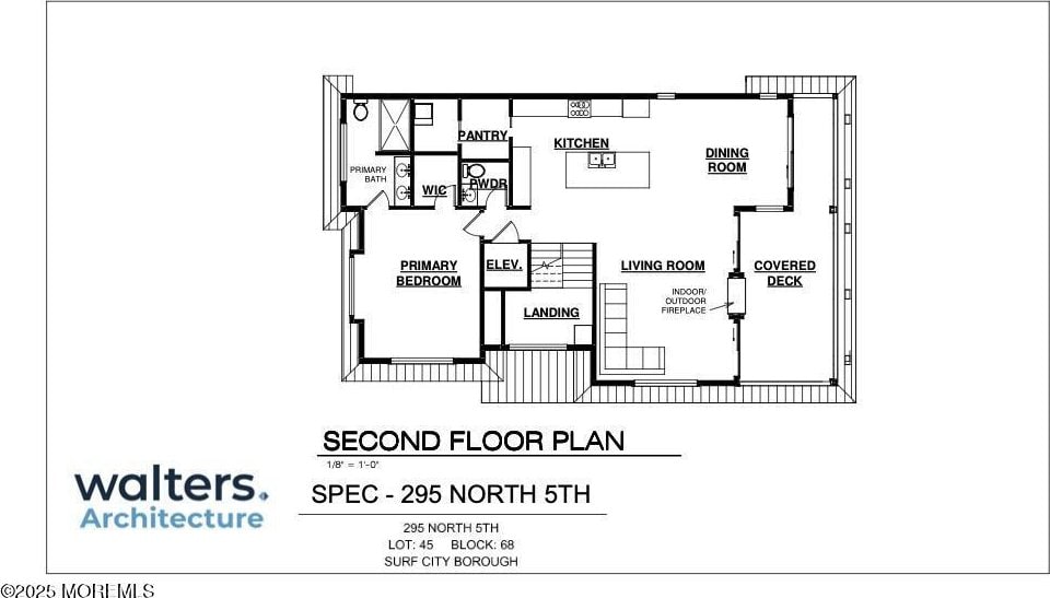 295 N 5th St, Surf City, NJ 08008 - view of floor plan / room layout