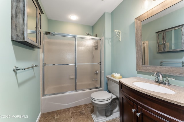 31 Strawberry Ln, Lakewood, NJ 08701 - full bath with vanity and shower / bath combination with glass door