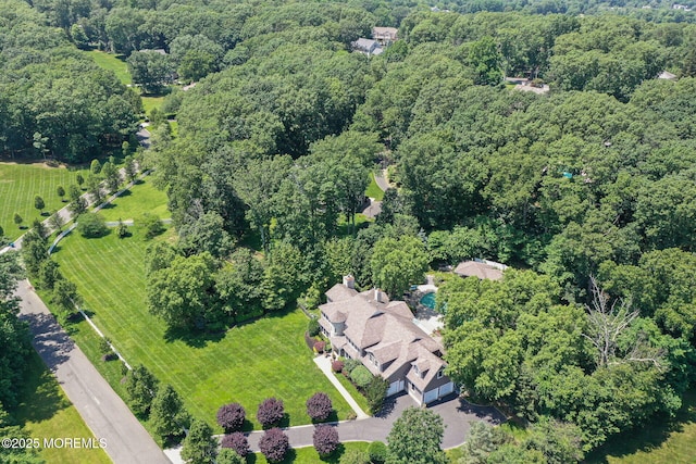9 Withers Ln, Atlantic Highlands, NJ 07716 - view of property location featuring a heavily wooded area