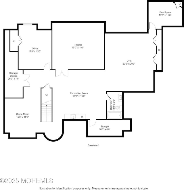 9 Withers Ln, Atlantic Highlands, NJ 07716 - view of room layout