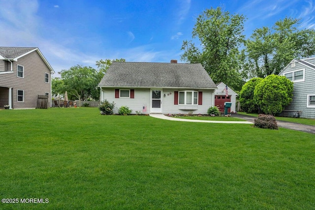 99 Roosevelt Cir E, Red Bank, NJ 07701 - cape cod house with a chimney and a shingled roof