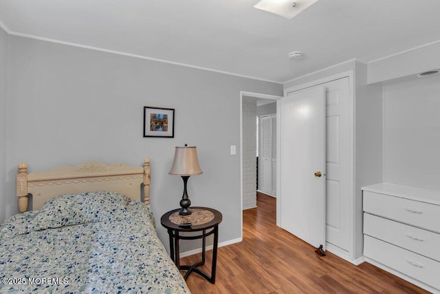 99 Roosevelt Cir E, Red Bank, NJ 07701 - bedroom with wood finished floors and baseboards