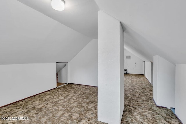 99 Roosevelt Cir E, Red Bank, NJ 07701 - additional living space featuring carpet and lofted ceiling