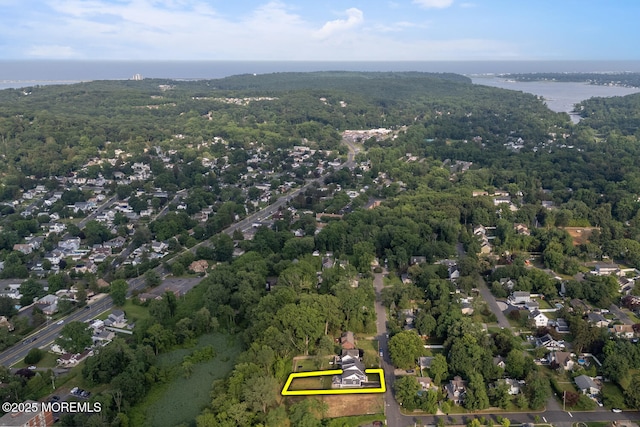515 Atlantic Ave, Middletown, NJ 07748 - view of property location featuring property boundaries highlighted and a nearby body of water