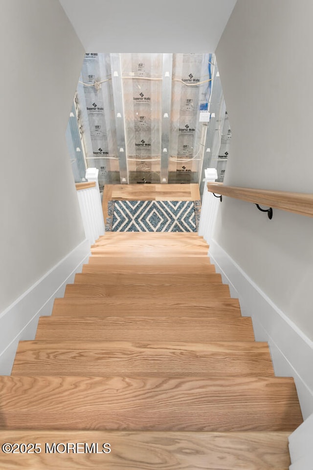 515 Atlantic Ave, Middletown, NJ 07748 - staircase with baseboards
