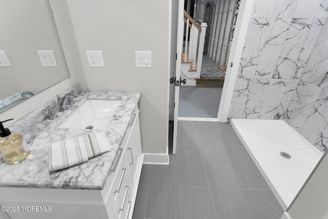 515 Atlantic Ave, Middletown, NJ 07748 - bathroom featuring vanity and a shower stall
