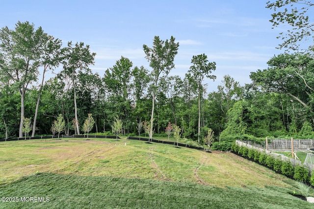 515 Atlantic Ave, Middletown, NJ 07748 - view of yard featuring a wooded view