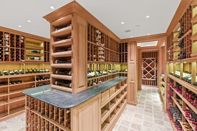 318 Rte 537, Colts Neck, NJ 07722 - wine room featuring recessed lighting