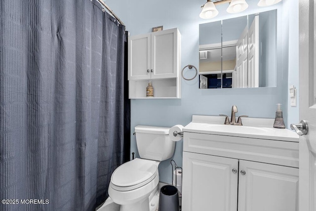 156 Magnolia Ln, Middletown, NJ 07748 - bathroom featuring vanity and a shower with curtain