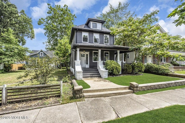 420 Philadelphia Ave, Egg Harbor City, NJ 08215 - traditional style home featuring a porch