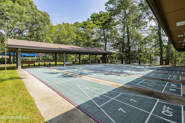 1714 Buttonwood Ave, Toms River, NJ 08755 - surrounding community with shuffleboard and uncovered parking
