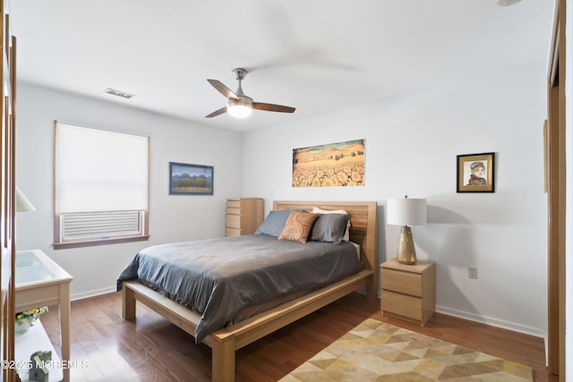1714 Buttonwood Ave, Toms River, NJ 08755 - bedroom with light wood finished floors and a ceiling fan