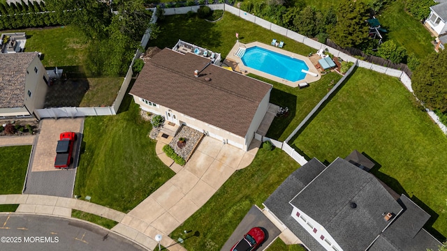 36 Cori St, Parlin, NJ 08859 - aerial view of a pool