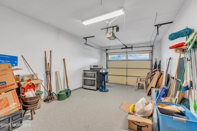 66B Buckingham Dr, Manchester, NJ 08759 - garage featuring a garage door opener