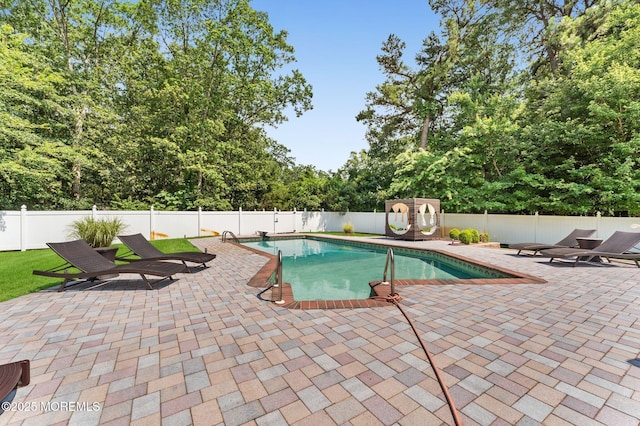26 N Boston Rd, Jackson, NJ 08527 - view of pool with a patio area and a fenced backyard