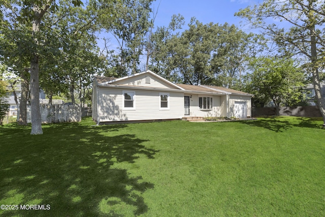 74 Brand Rd, Toms River, NJ 08753 - back of property with an attached garage