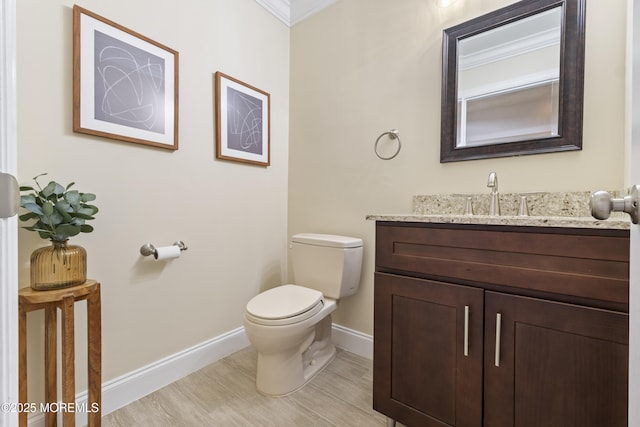 48 Carmel Ct, Old Bridge, NJ 08857 - bathroom featuring vanity and ornamental molding