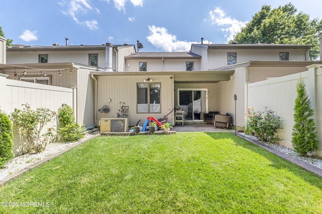 48 Carmel Ct, Old Bridge, NJ 08857 - rear view of property featuring a patio area