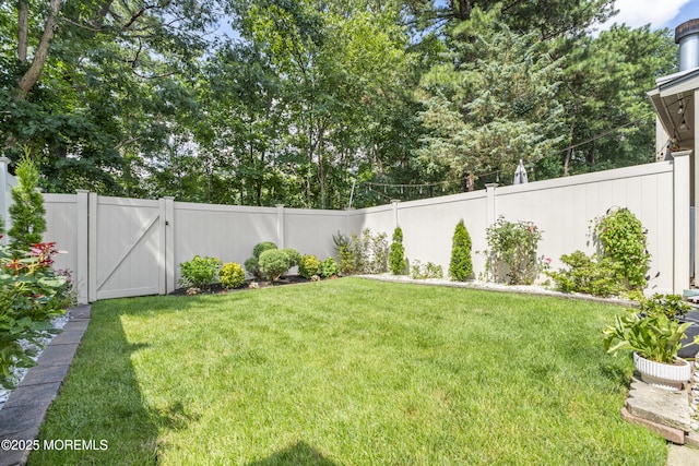 48 Carmel Ct, Old Bridge, NJ 08857 - view of yard with a gate