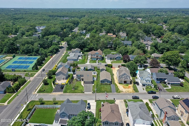 305 11th Ave, Spring Lake Heights, NJ 07762 - aerial view of property and surrounding area with nearby suburban area
