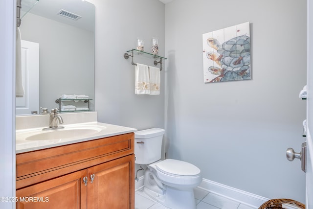 26 9th Ave Unit 105, Ortley Beach, NJ 08751 - half bathroom featuring tile patterned flooring and vanity