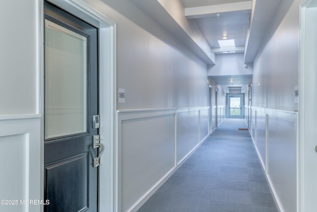 26 9th Ave Unit 105, Ortley Beach, NJ 08751 - hallway with carpet floors