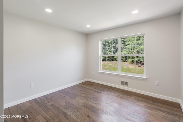 2 Muirwood Ct, Jackson, NJ 08527 - empty room with dark wood-style flooring and recessed lighting