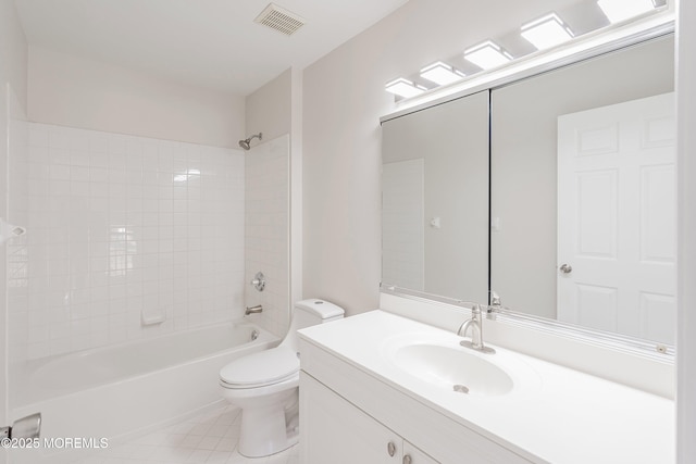 2 Muirwood Ct, Jackson, NJ 08527 - bathroom with vanity, washtub / shower combination, and tile patterned flooring