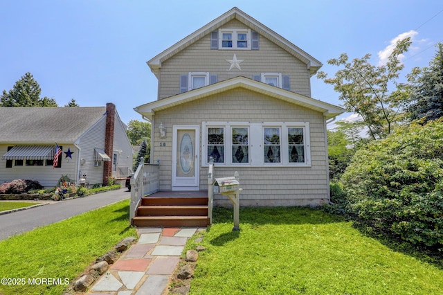 18 Holly St, Rumson, NJ 07760 - view of front of house with a front yard