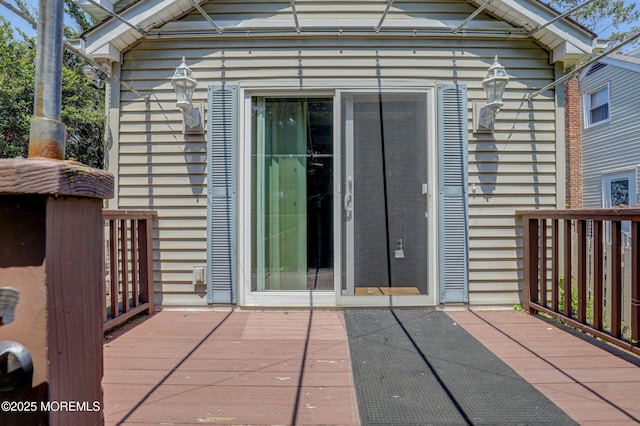 18 Holly St, Rumson, NJ 07760 - view of wooden deck