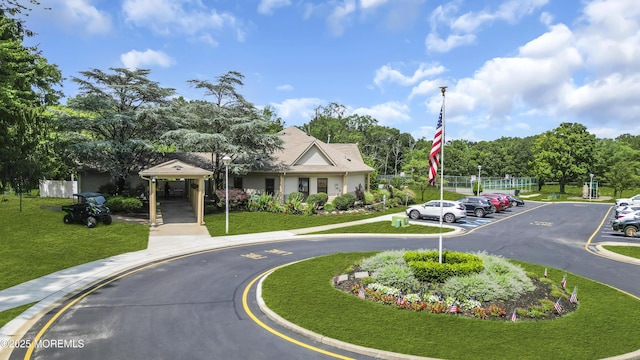 1002 Morning Glory Ct, Jackson, NJ 08527 - view of asphalt street with street lights, curbs, and sidewalks