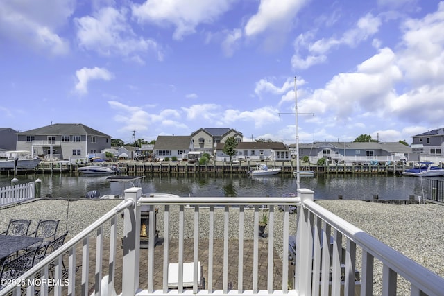 813 Tiller Dr, Forked River, NJ 08731 - water view with nearby suburban area