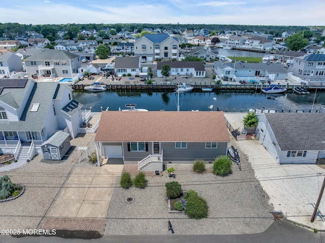 813 Tiller Dr, Forked River, NJ 08731 - aerial view of residential area with a nearby body of water