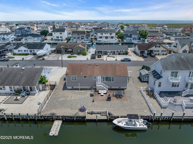 813 Tiller Dr, Forked River, NJ 08731 - aerial view of residential area with a nearby body of water