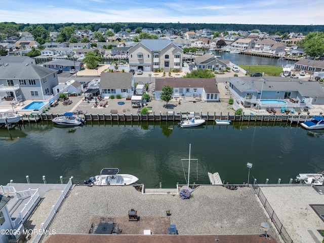 813 Tiller Dr, Forked River, NJ 08731 - aerial view of residential area with a nearby body of water