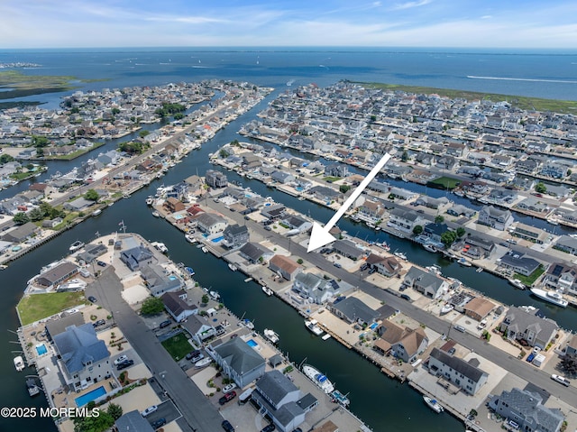 813 Tiller Dr, Forked River, NJ 08731 - view of property location featuring a large body of water and nearby suburban area