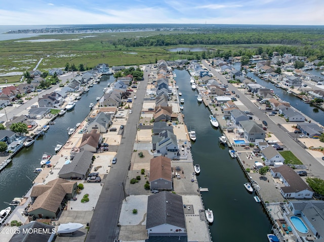 813 Tiller Dr, Forked River, NJ 08731 - aerial view of property's location featuring nearby suburban area and a nearby body of water
