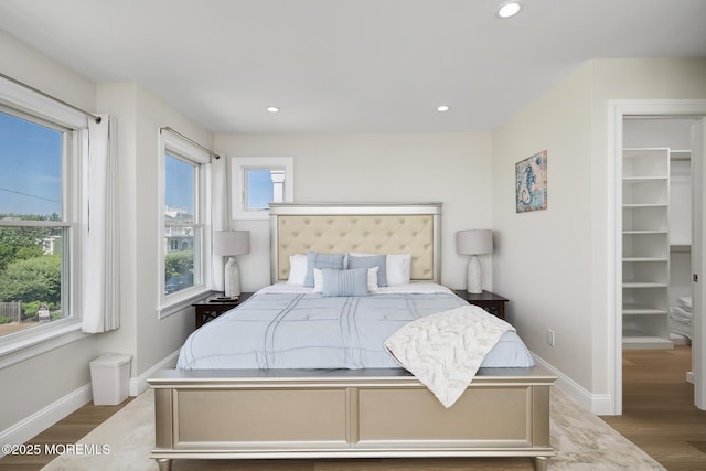 209 E 20th St, Long Beach Twp, NJ 08008 - bedroom with wood finished floors and recessed lighting