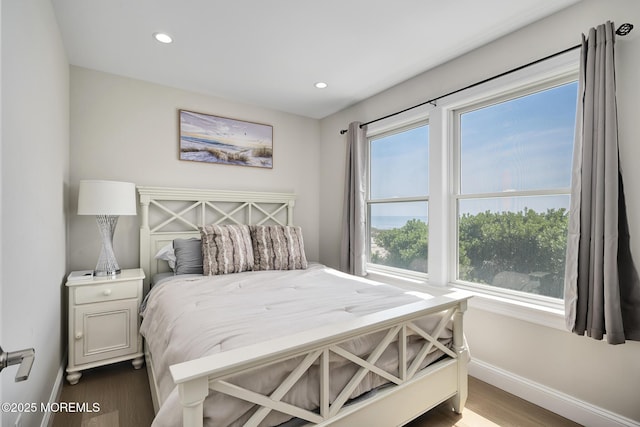 209 E 20th St, Long Beach Twp, NJ 08008 - bedroom featuring wood finished floors and recessed lighting