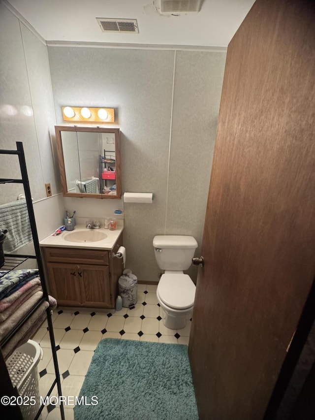 9 Winnebago Trl, Browns Mills, NJ 08015 - bathroom with vanity and tile patterned floors