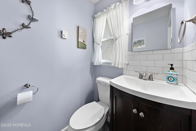 14 Campion Ct, Brick, NJ 08724 - half bathroom with decorative backsplash and vanity