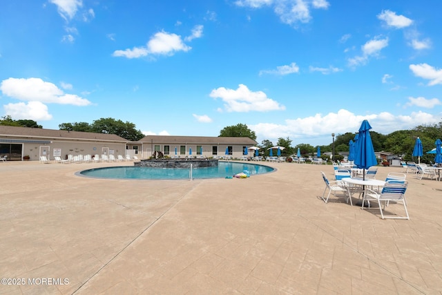 14 Campion Ct, Brick, NJ 08724 - community pool featuring a patio area